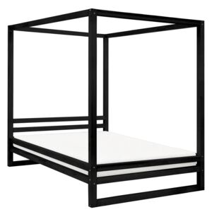 Benlemi Dvojlôžková posteľ Baldee 160x200 cm Farba: Čierna