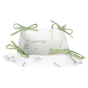 Textilní košíček na pečivo Happy Florals - 35*35*8 cm