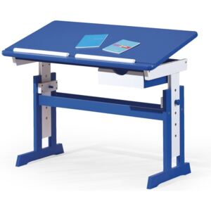 Halmar Rastúce písací stôl Paco modro-biely - modrý