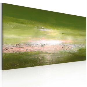 Bimago Ručne maľovaný obraz - The open sea 120x60 cm