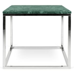 Zelený mramorový konferenčný stolík TemaHome Prairie, 50 × 47 cm