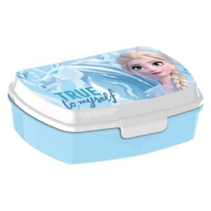EUROSWAN Box na desiatu Ľadové královstvo Plast, 2 Elsa cm