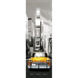 Plagát, Obraz - New York taxi no.1, (53 x 158 cm)