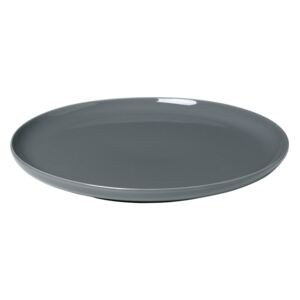 Blomus Plytký tanier na hlavné jedlo RO tmavosivý