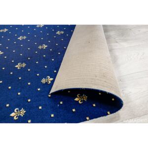 ITC Belgie Zátěžový koberec Bach 77 - modrý - 4m