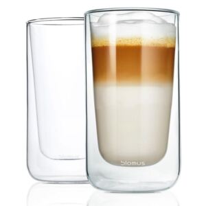 Blomus Súprava termopohárov na café latte 320 ml NERO
