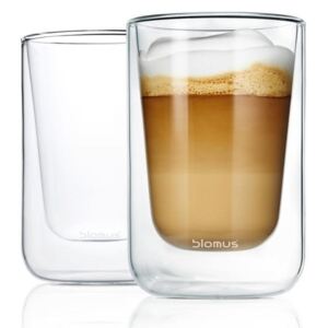 Blomus set 2ks termo sklenice na cappuccino NERO