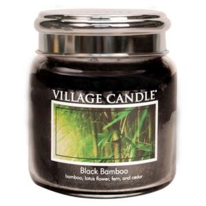 Village Candle Sviečka v sklenenej dóze Village Candle, Čierny bambus, 454 g