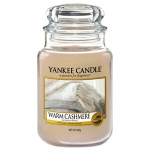 Yankee Candle Sviečka v sklenenej dóze Yankee Candle, Hrejivý kašmír, 623 g
