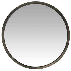 Okrúhle zrkadlo v kovovom ráme Vintage Beauty