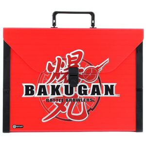 Bakugan Kufrík Bakugan, červený, plastový