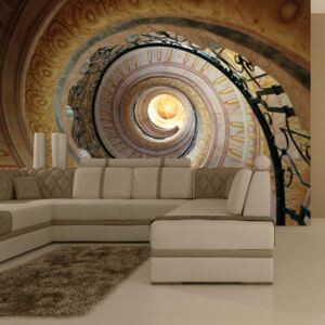 Fototapeta - Decorative spiral stairs 250x193 cm