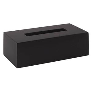 Box na papierové obrúsky čierny zásobník MOON