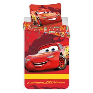 Jerry Fabrics Obliečka do postieľky Cars baby McQueen 100x135 / 40x60 cm
