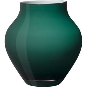 Villeroy & Boch Oronda sklenená váza emerald green, 17 cm
