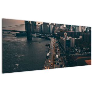 Obraz Manhattanu (120x50 cm)