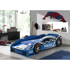 Detská posteľ policajné auto