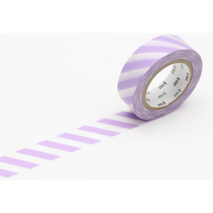 Japonská papierová páska Lilac Stripe