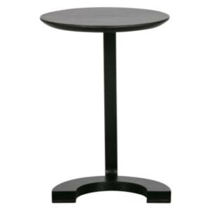 Floor príručný stolík čierny
