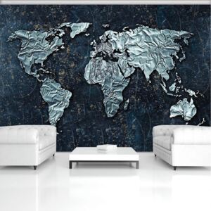 Fototapeta - Mapa moderného sveta (254x184 cm)