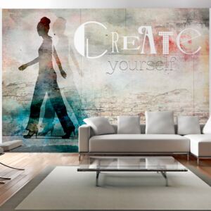 Fototapeta - Create yourself 250x175 cm