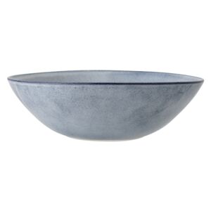 Bloomingville Servírovacia miska keramická - Sandrine Bowl Blue - Obrovská