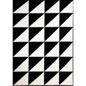 Kusový koberec PP Volge čierny, Velikosti 80x150cm