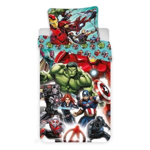 JERRY FABRICS Obliečky Avengers comics Bavlna 140/200, 70/90 cm