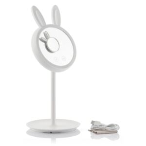 Set stolového a približovacieho zrkadla s LED osvetlením InnovaGoods Bunny