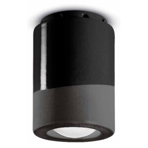 Stropné svietidlo PI C985-NEC čierne D8,5cm