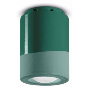 Stropné svietidlo PI C985-VEB zelené D8,5cm