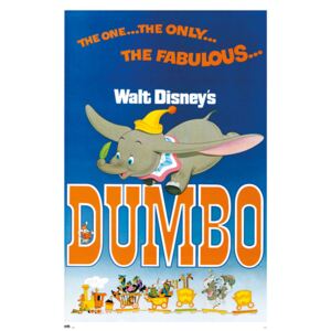 Plagát, Obraz - Disney - Dumbo, (61 x 91,5 cm)