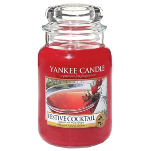 Sviečka v sklenenej dóze Yankee Candle Sviatočný koktejl, 623 g