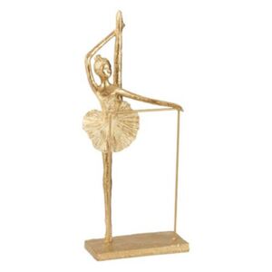 Baletka zlatá socha 2ks set dekorácia CHERRY BERRY