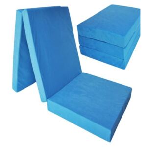 Skladacia matrac modrá