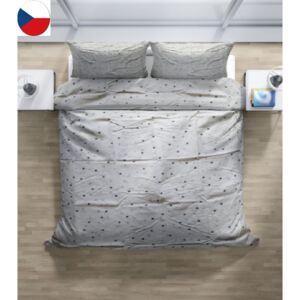 Bavlnené obliečky krásny spánok - biela hviezda (rozměr 70x90, 140x200 cm)