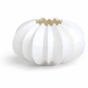 Biely porcelánový svietnik Kähler Design Stella, ⌀ 13,5 cm