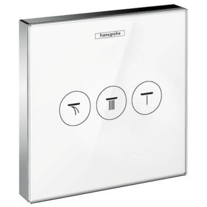 Hansgrohe Shower Select - Podomietkový ventil na 3 spotrebiče, chróm 15736400