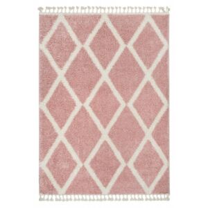 Kusový koberec Shaggy Ariso ružový, Velikosti 60x200cm