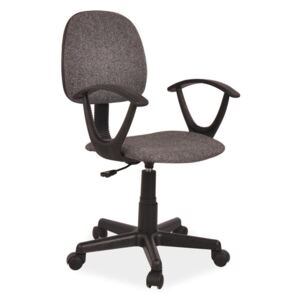 SIGNAL Q-149 kancelárska stolička čierna / šedá
