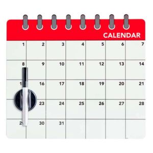 Magnetická tabuľa na chladničku Balvi Calendar