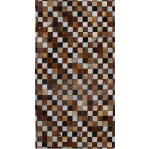 TEMPO KONDELA kožený koberec 120x184 cm