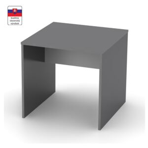 TEMPO KONDELA Rioma Typ 17 písací stôl grafit / biela