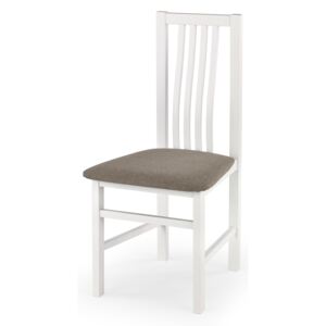 HALMAR Pawel jedálenská stolička biela / hnedá