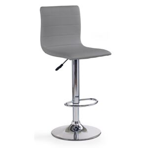 HALMAR H-21 barová stolička sivá / chróm
