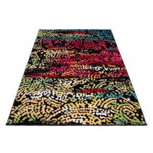 Kusový koberec Darsy čierny, Velikosti 80x150cm