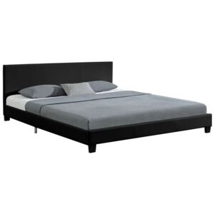 Čalúnená posteľ Bolonia 140 x 200 – čierna