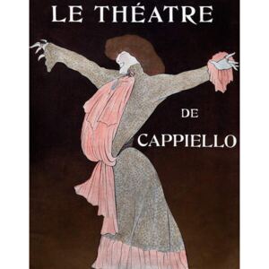 Reprodukcia, Obraz - Sarah Bernhardt, Cappiello, Leonetto