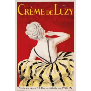 Reprodukcia, Obraz - 'Creme de Luzy', an advertising poster for the Parisian cosmetics firm Luzy, 1919, Cappiello, Leonetto