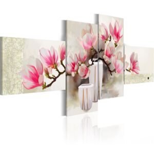 Obraz - Fragrance of magnolias 100x45
